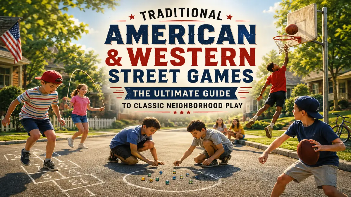 Traditional American & Western Street Games: The Ultimate Guide to Classic Neighborhood Play