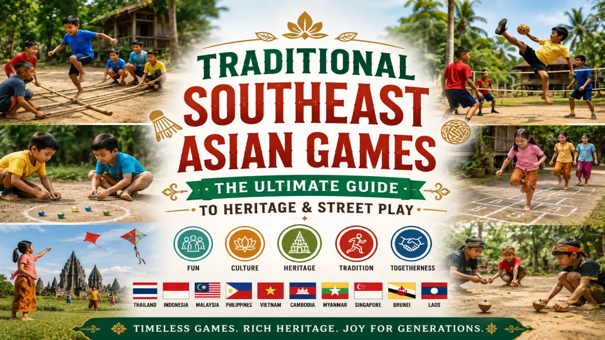 Traditional Southeast Asian Games: The Ultimate Guide to Heritage & Street Play